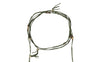 Green Suede Rope Belt (long)