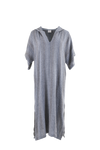 Ares Kaftan Dark Grey Striped for Him