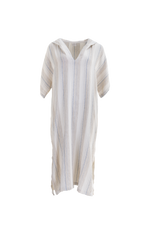 Ares Kaftan Raw Striped