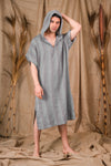 Ares Kaftan Dark Grey Striped for Him