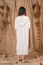 Ares Kaftan Raw Striped