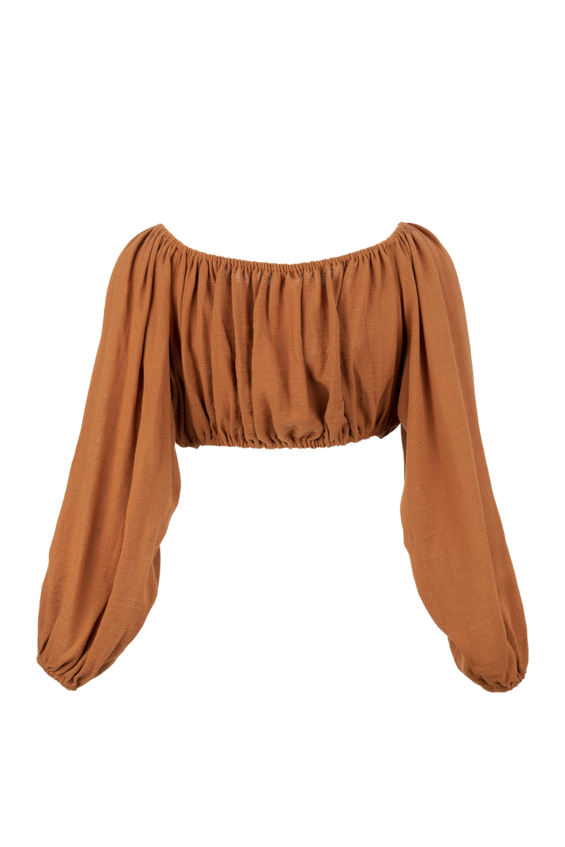 Gypsy Top Leather Brown