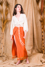 Peitho Skirt Orange