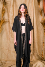 Sensei Kimono Black